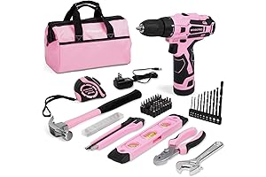 WORKPRO Pink Tool Belt for Women: Empowering DIYers and Home Enthusiasts
