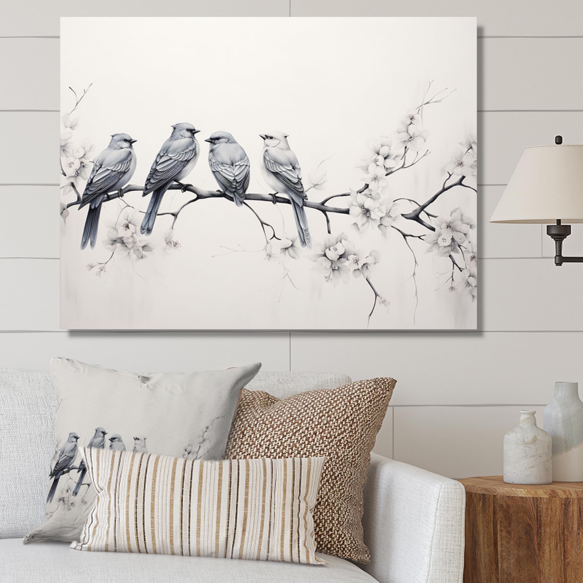 Amazon.com: DesignQ bird Wall art decor, Bird Wall art, Birds on
