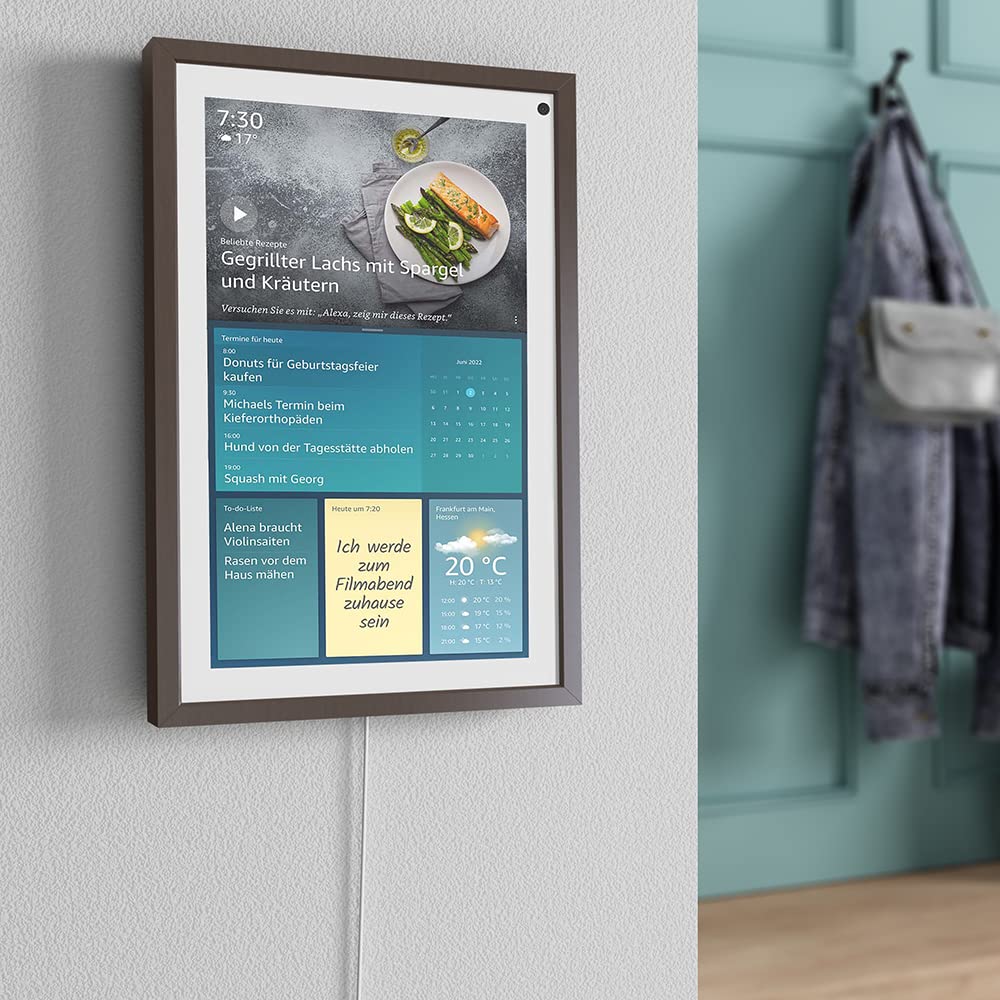 „Made for Amazon“: Rahmen für Echo Show 15, Dunkel
