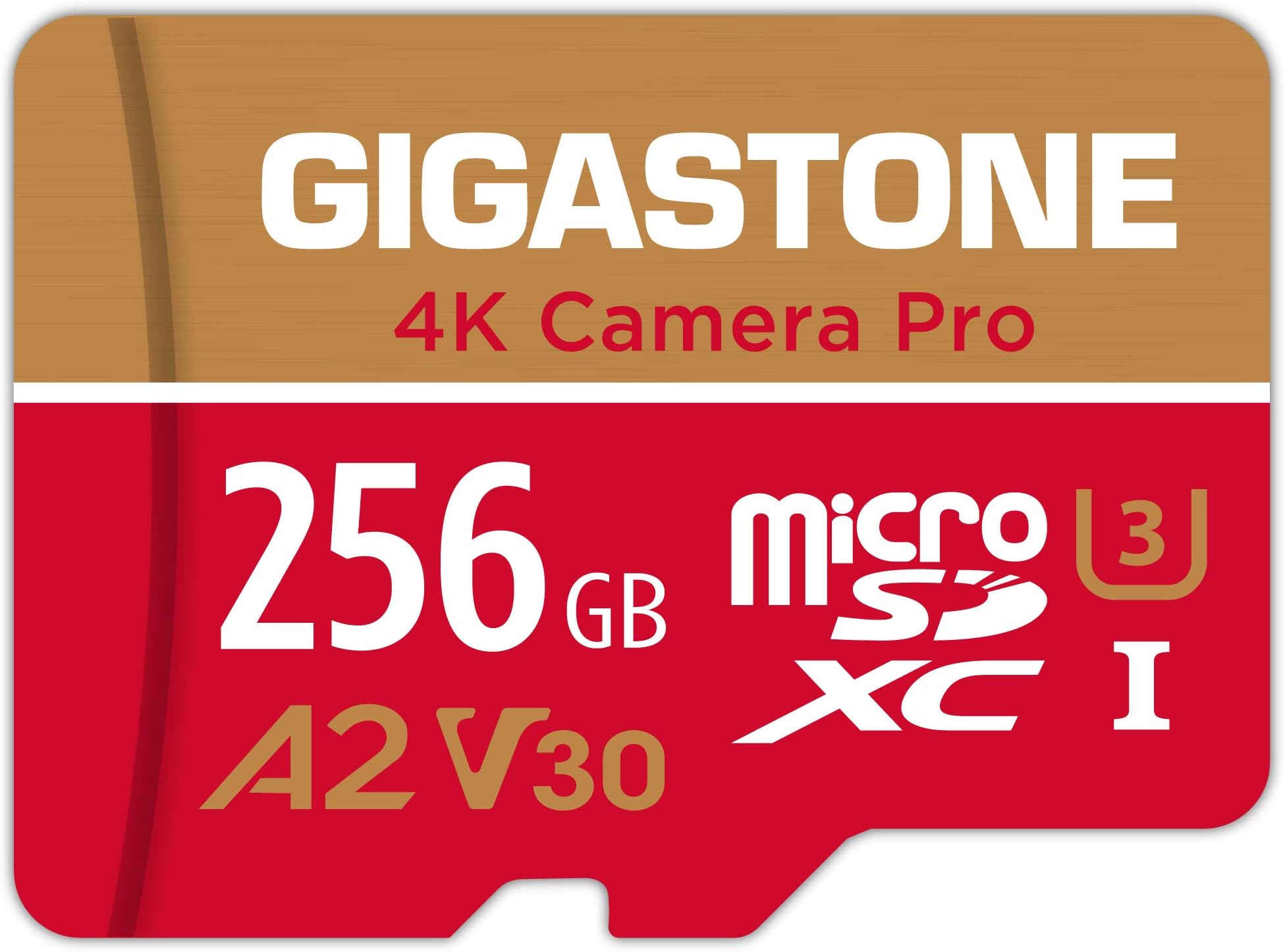 [Gigastone] 256GB Micro SD Card, 4K Camera Pro for Security Camera, Wyze, DJI, Drone, Nintendo-Switch, R/W up to 100/60MB/s MicroSDXC Memory Card UHS-I U3 A2 V30