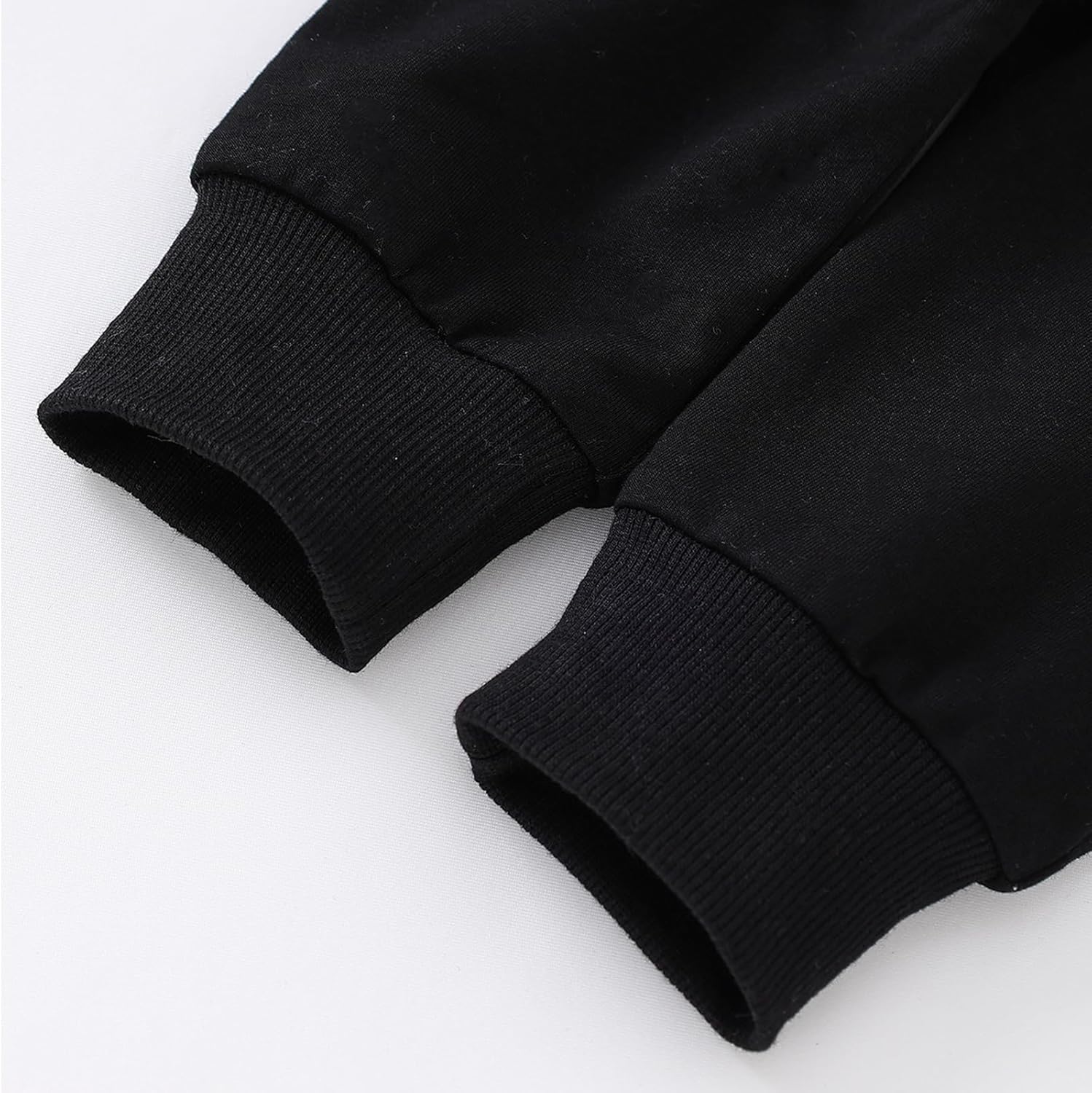 Yvowming Baby and Toddler Boys Cotton Jogger Sweatpants Pants Pull on Cotton Pants with Pockets Multipacks Long Pants - Image 5