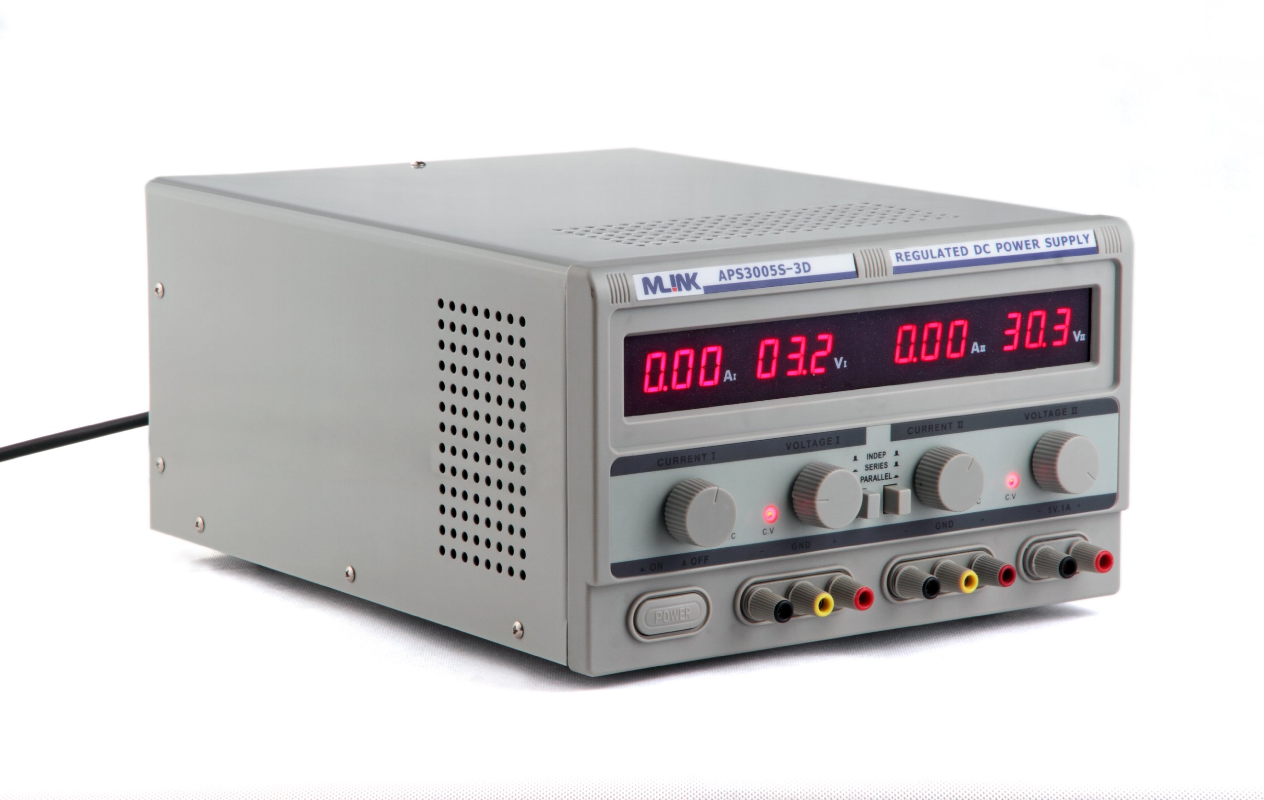Mlink APS3005S-3D Alimentatore da Laboratorio Tripla Uscita 0-30V 5A Display LED Digitale 305W