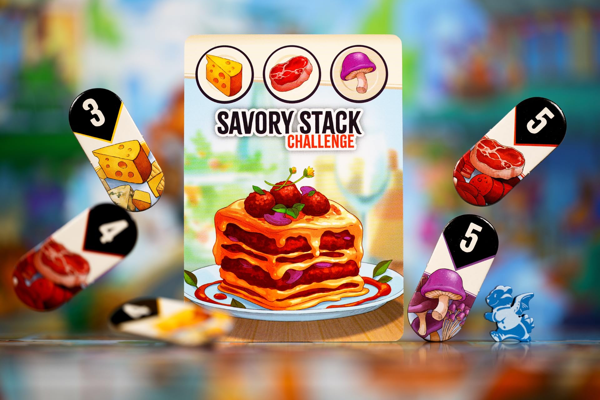 Lucky Duck Games Critter Kitchen | Strategiespiel | Köche konkurrieren um einen Restaurantkritiker | 1–5 Spieler, ab 12 Jahren
