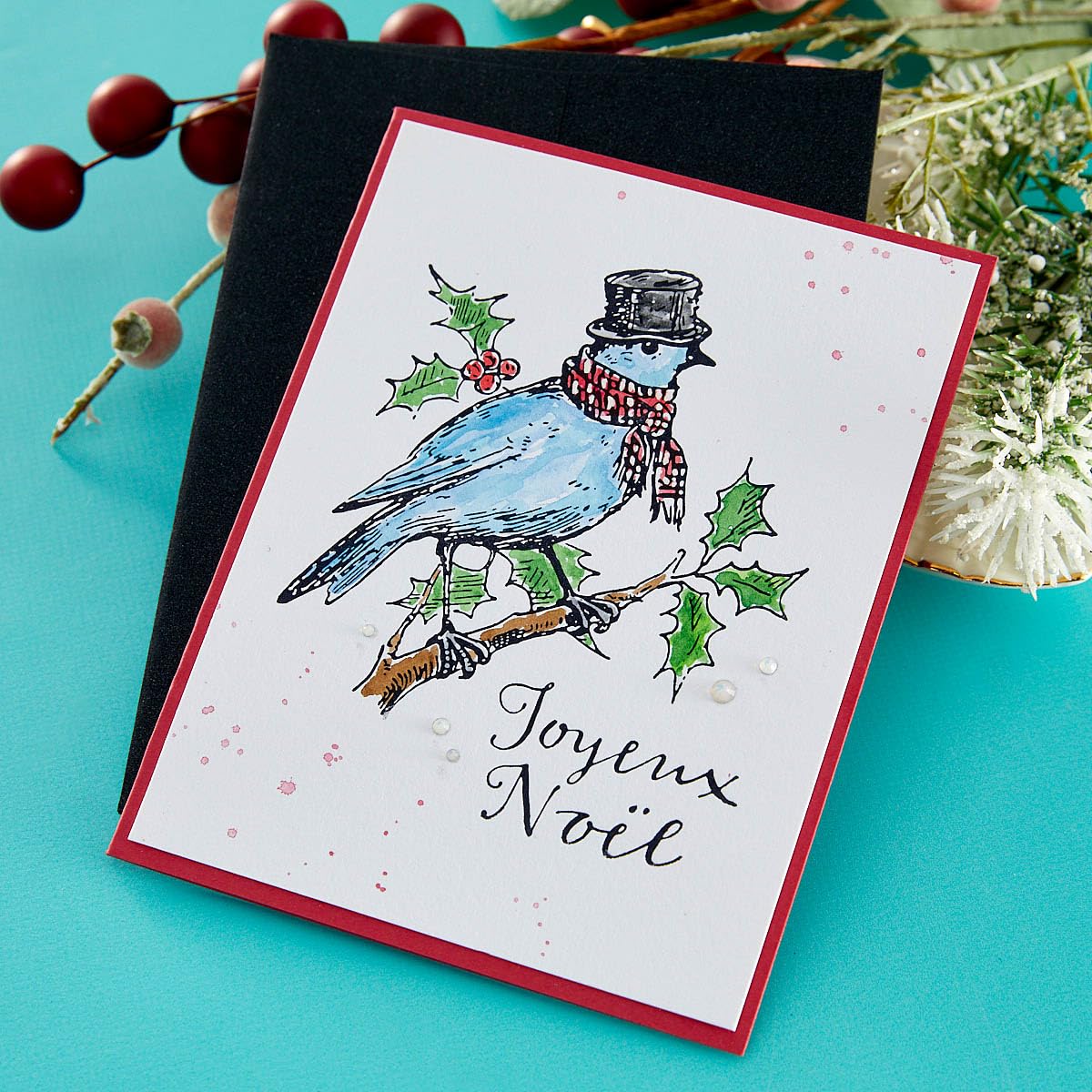 Spellbinders Joyeux Noel Pressa Piastra & Fustelle Set da The BetterPress Christmas Collection