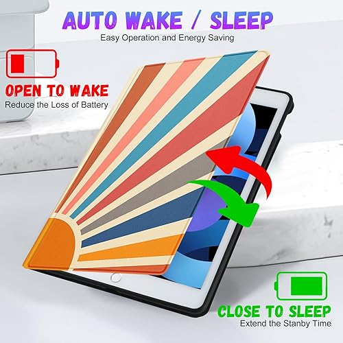 Miniatura 5 de Funda para Apple iPad Mini 54321, para iPad Mini 54321 Generación para niños, lindo folio de dibujos animados para mujeres, niñas, adolescentes,