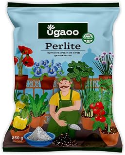 Ugaoo Perlite for Gardening Potting Soil, Indoor & Outdoor, Hydroponics and Horticulture Potting Mix- 250 Grams Price In India