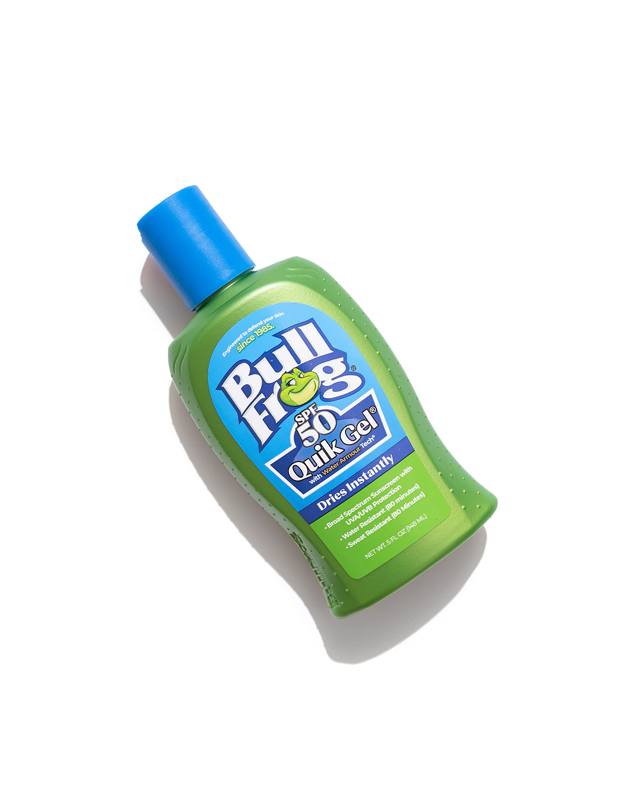 Bull Frog Land Sport Quik Gel Sunscreen, SPF 50 5 fl oz (147 ml)