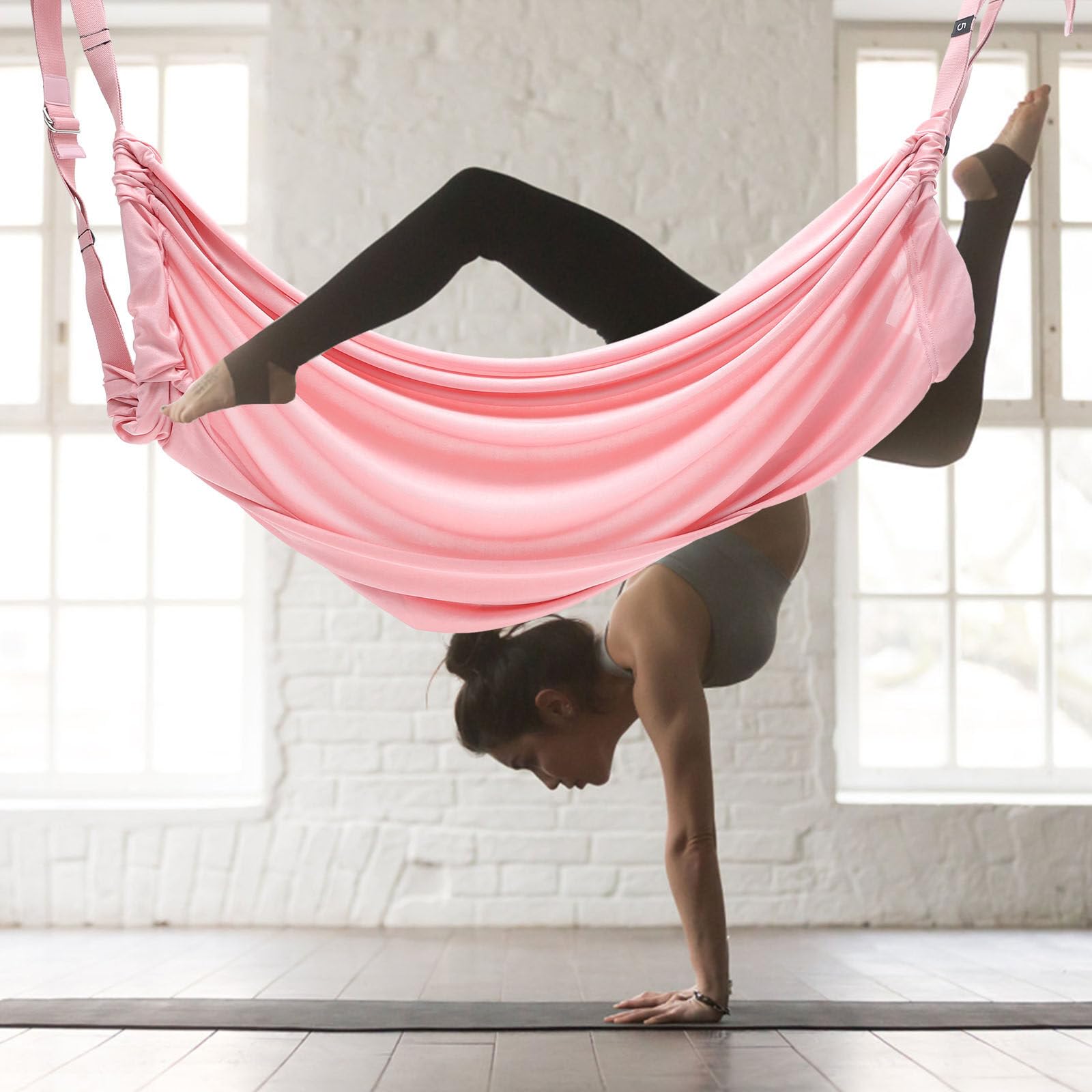 Amazon.co.jp: LOGOFUN 空中ヨガハンモック 空中ピラティスススイング