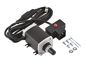 New Starter Motor 5898 and Cable Wire and Bolts Compatible with Snow Blowers Tecumseh and Snow Thrower 33329 33329C 33329D 33329E 37000 110 Volt Engines STC0016 410-22030