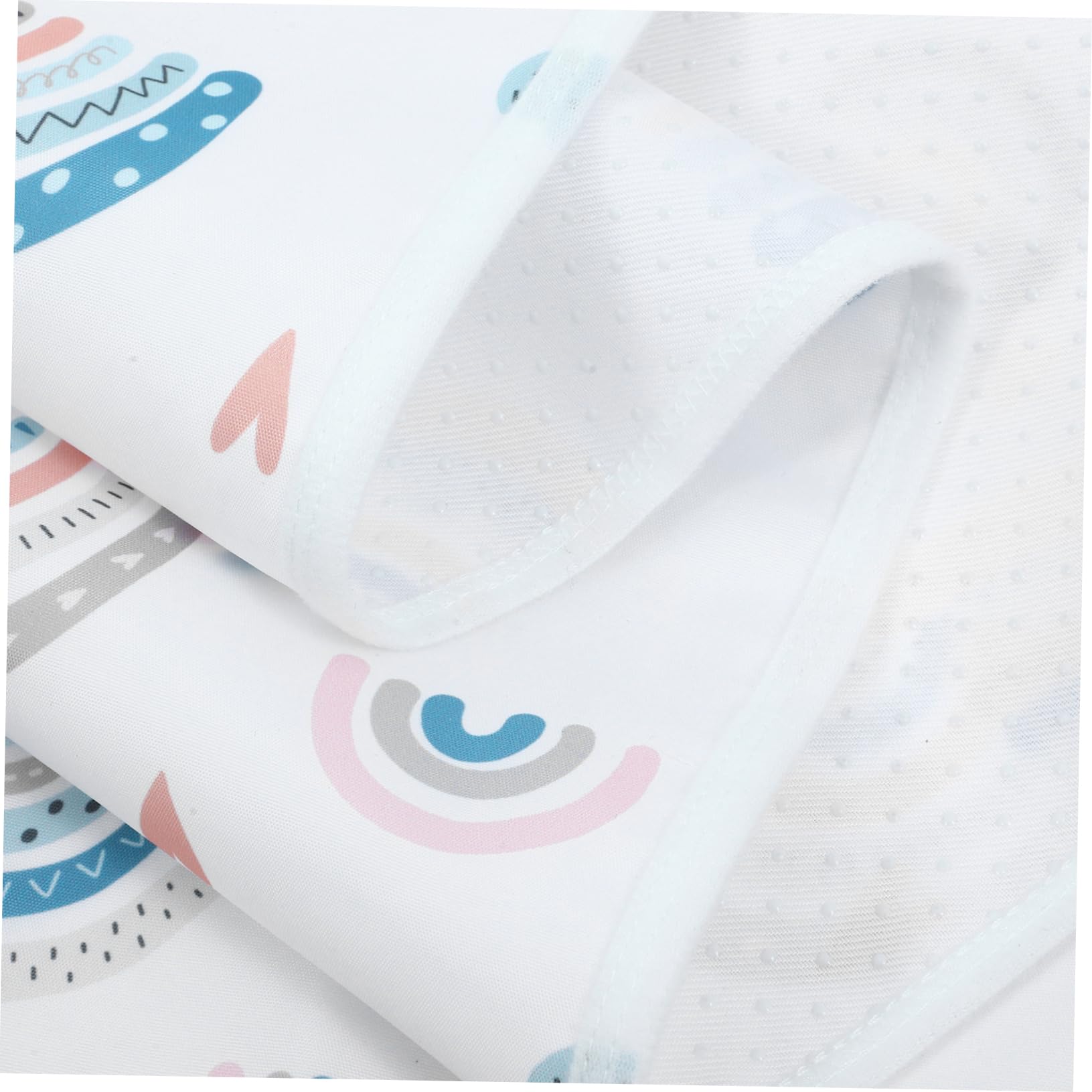 KOMBIUDA Tapis Sous Chaise Haute Et Tapis De Sol Antidérapant Pour Bébés Pratique Et Facile à Nettoyer Pour Repas Jeux Conception Mignonne Et Portable