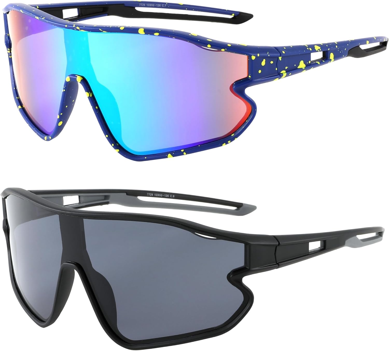 Kids Sports Sunglasses Youth Baseball UV400 Sport Frame Shades Boys Girls