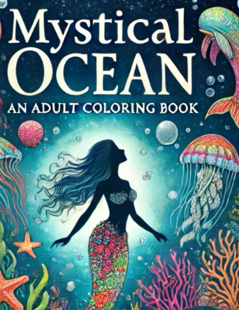 Mystical Ocean: An Adult Coloring Book