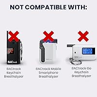 Vista 4 de BACtrack Boquillas de alcoholímetro de la serie C (20 unidades) Compatible con los probadores de alcohol de aliento BACtrack C6 y C8 No