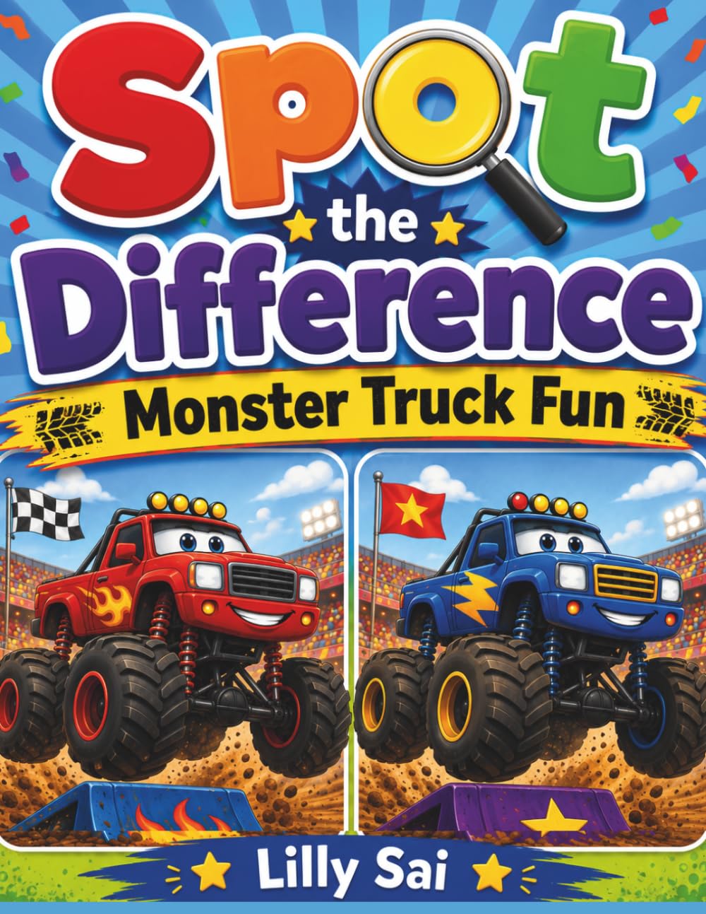 SPOT THE DIFFERENCE: Monster Truck Fun