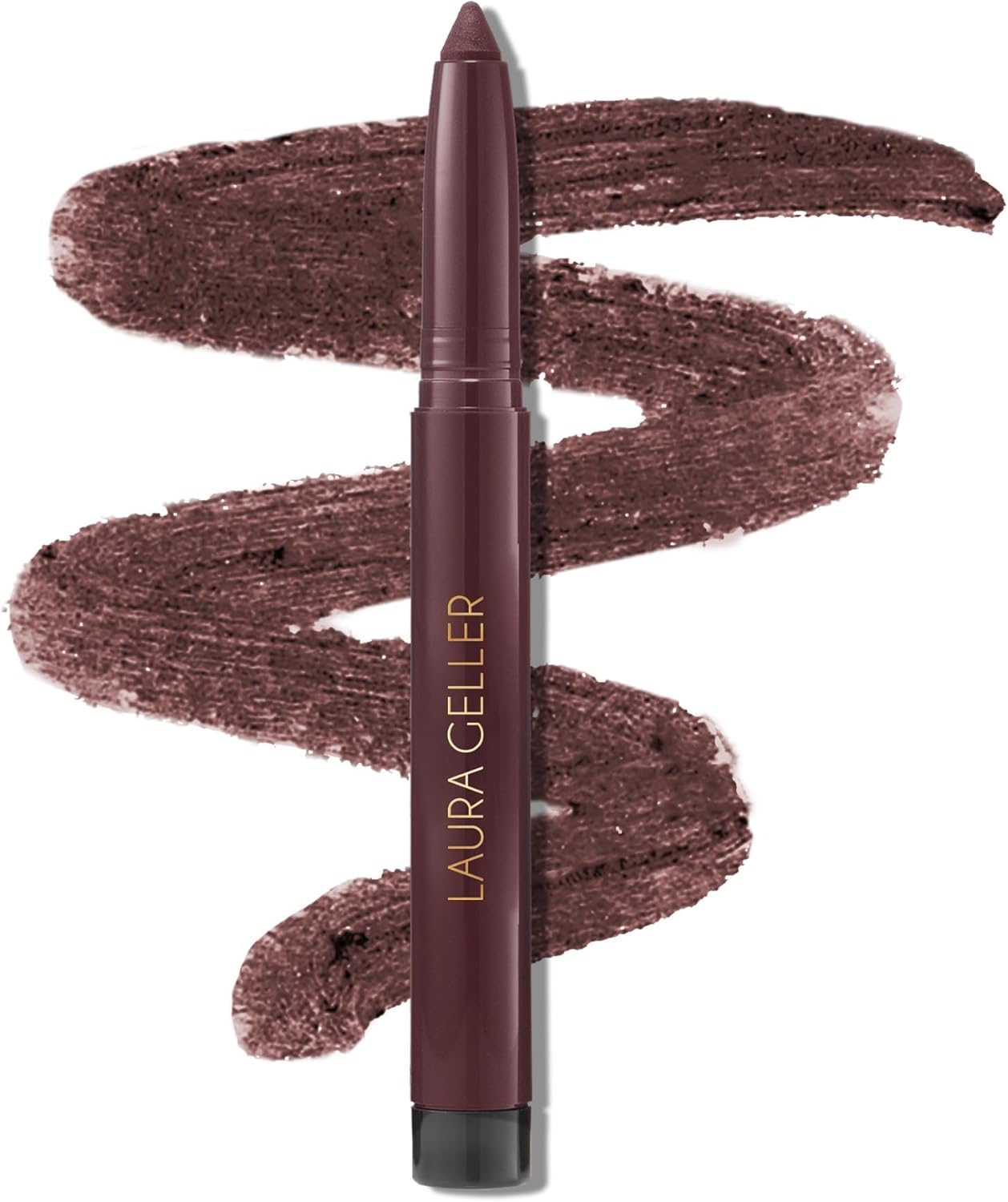 LAURA GELLER NEW YORK Longwear Eyeliner Pencil Hydrating & Vibrant Eyeliner Pencil With Built in Sharpener For Expert Precision, Glides On Effortlessly (Royal Quartz)