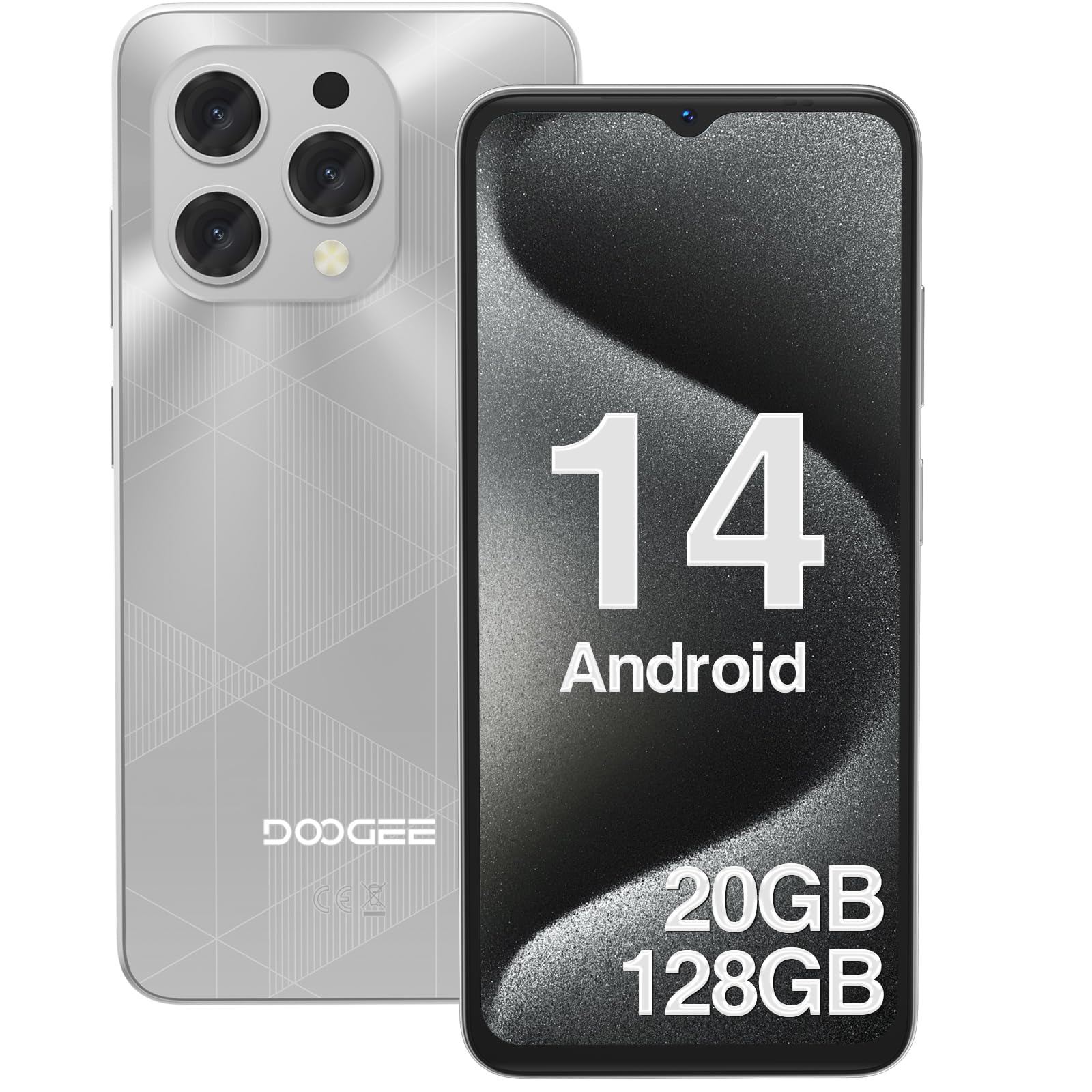 Amazon | 【2024 新登场 Android14 スマホ】 DOOGEE N55 Plus SIM 