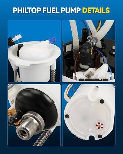 Miniatura 19 de PHILTOP Electric Fuel Pump Assembly Fits For Chevrolet S10 1985-1991, GMC S15 1985-1990, GMC Sonoma 1991, GMC Syclone 1991, SP06B1H