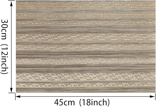 Miniatura 2 de Blibalaskr Juego de 4 manteles individuales, manteles individuales resistentes al calor, manteles individuales antideslizantes y lavables, fáciles