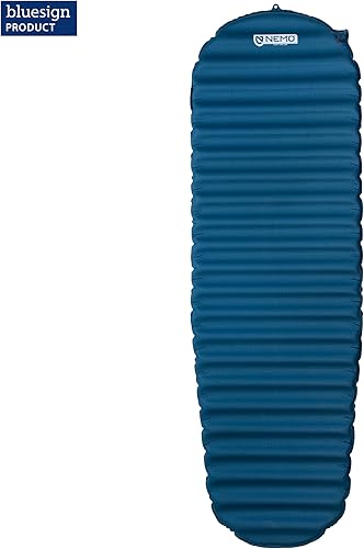 Miniatura 5 de NEMO Flyer - Colchoneta autoinflable Bluesign, larga y ancha