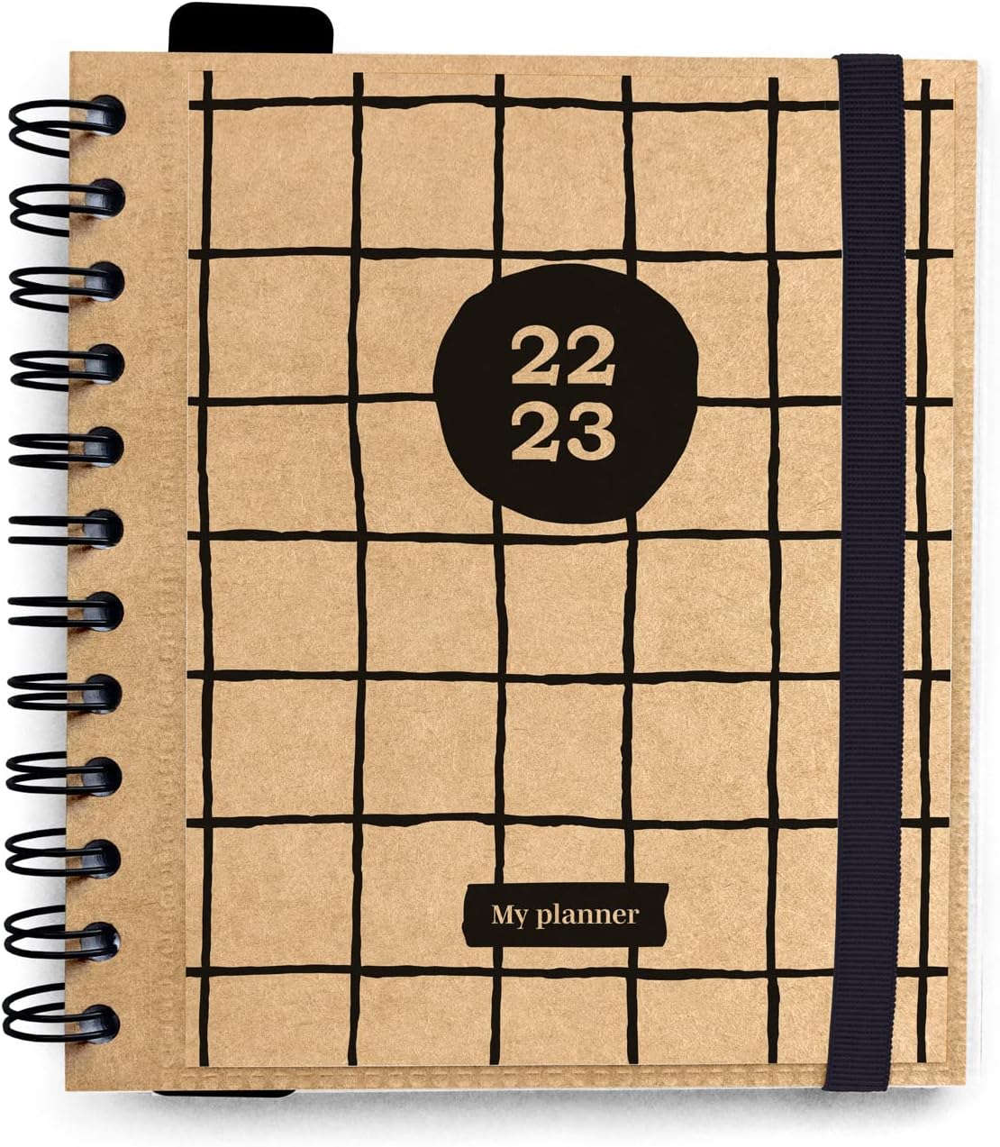 Kraft Diary 2022-2023 | Back To School 11 Months Academic Diary Day To Page | August 2022 - June 2023 |Mid Year Diary 2022-2023 With Stickers | Cute Stationery