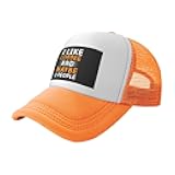 QIZYOQA I Like Coffee and Maybe 3 People Baseball Cap for Men Women Hats Quick Dry Mesh Back Trucker Hat
