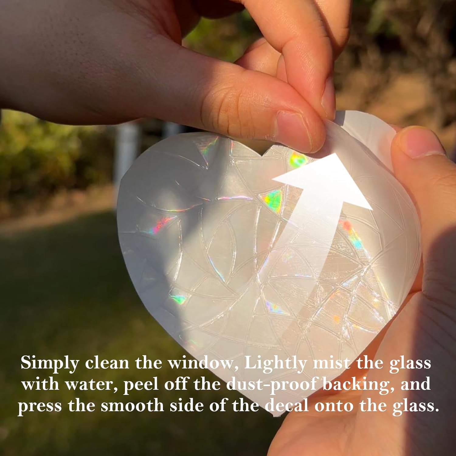 Sympathy Bird Feeders for Outdoors, Memorial Gifts for Loss of Loved One Dad Mom, Suncatcher Cards, Grief Rainbow Window Sticker