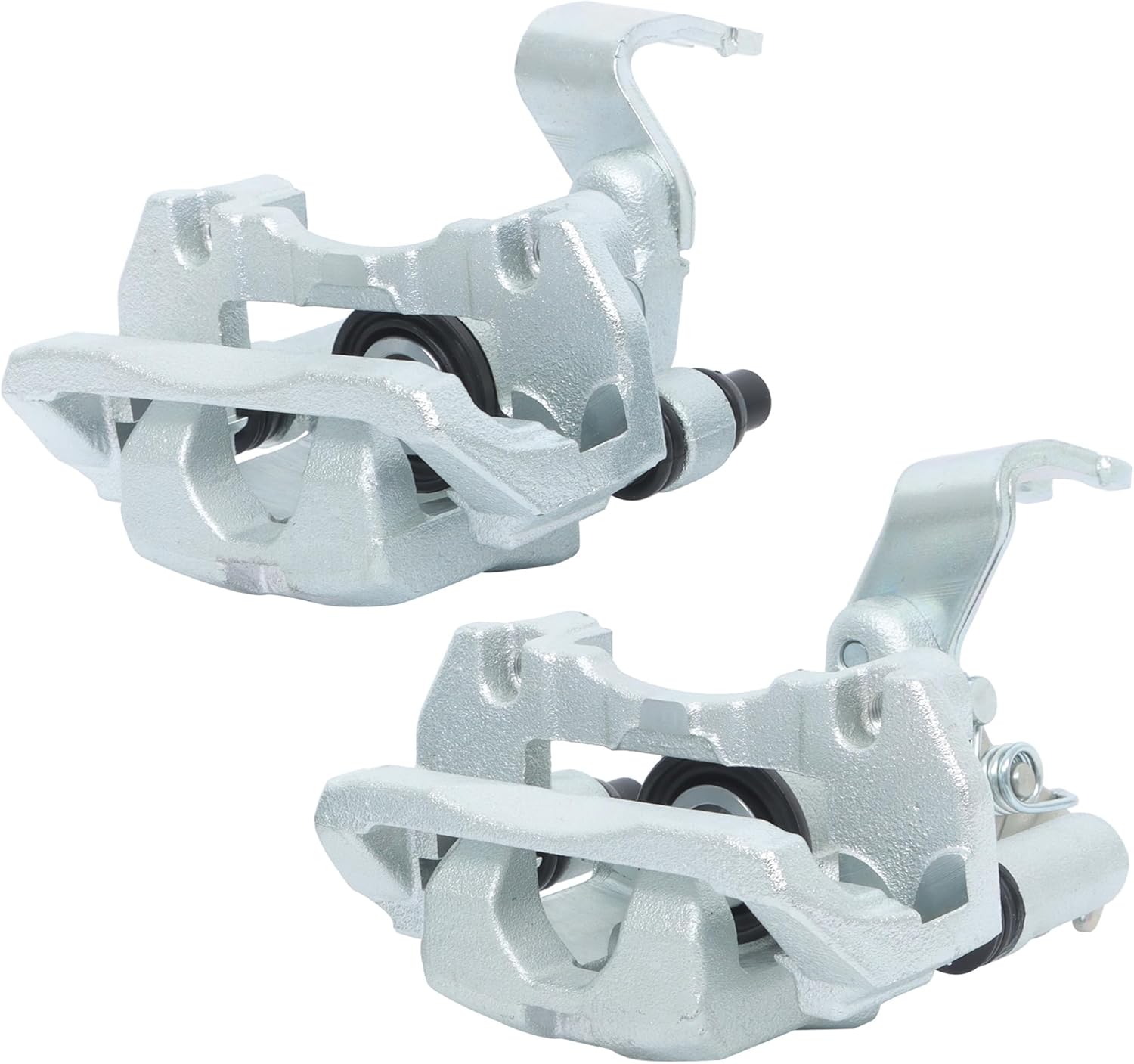 2Pcs Disc Brake Caliper with Bracket Replacement for Mazda Protege 2001-2002 2003 Replacement for Protege5 2002-2003 Rear Driver and Passenger Side 19B2743 19B2742