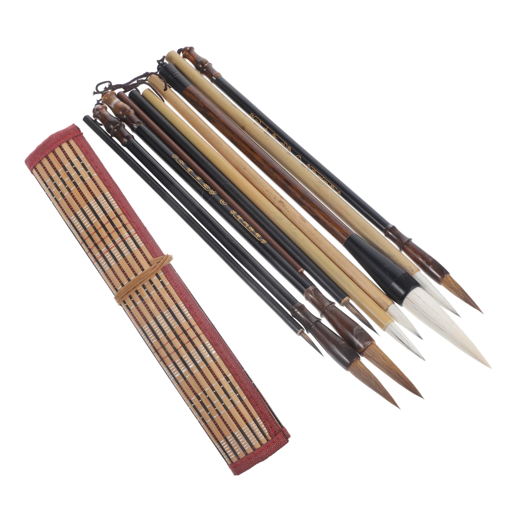 Angoily 1Set Traditional Calligraphy Brush Set Painting Kit for Beginners Includes Calligraphy Pens for Art for Artists and Enthusiasts