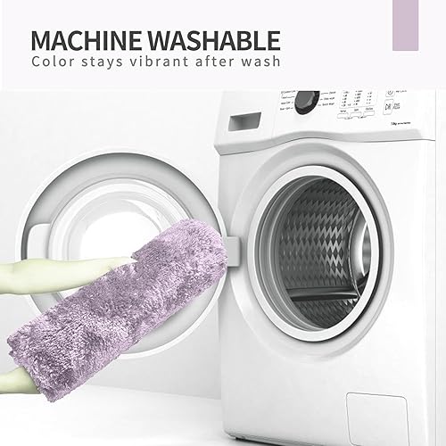 Miniatura 7 de FIFU Alfombras de baño de 20 pulgadas de ancho x 32 pulgadas de largo, tapete de baño para baño, dormitorio, lavandería y cocina, parte trasera de