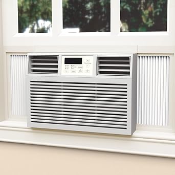 GCGOODS Window AC Side Panels with Double Layer, Insulation Window Air Conditioner Side Panel Kit, Ajustable Fits Up to 17 inch H x 10 inch W, 2 Pack