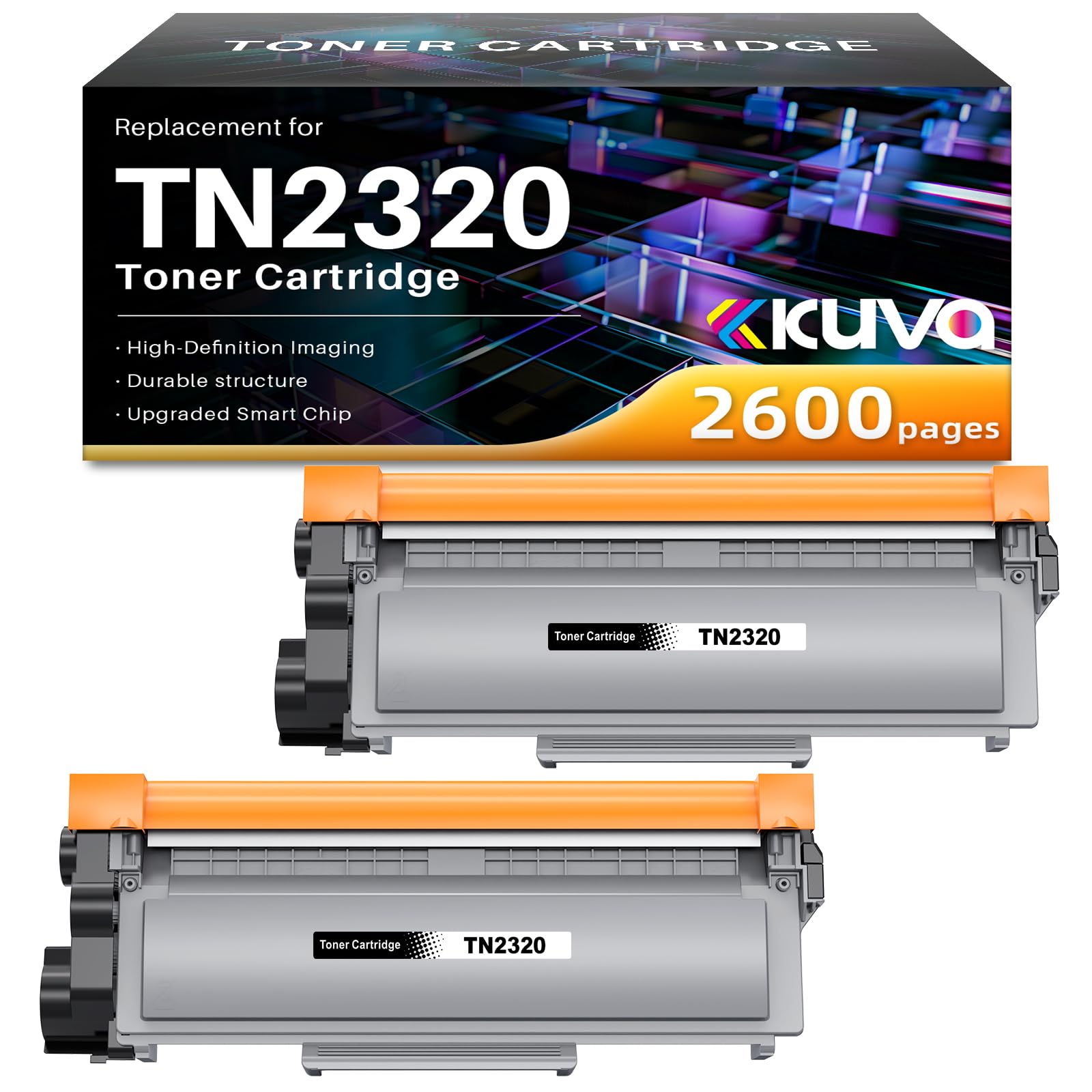 2 TONER PER BROTHER Tn 2320 MFC-L2740 L2700DN E DW L2740DN - Foto 11