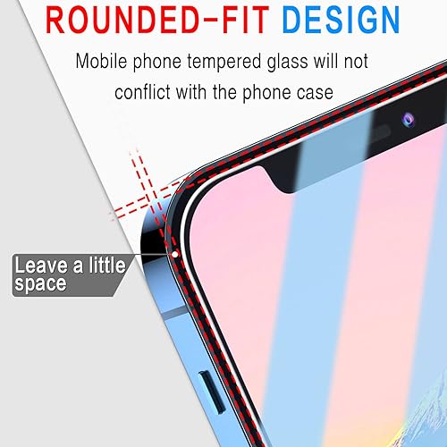 Miniatura 6 de Slanku Paquete de 3 protectores de pantalla para Samsung Galaxy A12 de vidrio templado, sin burbujas, antiarañazos, fácil de instalar, compatible