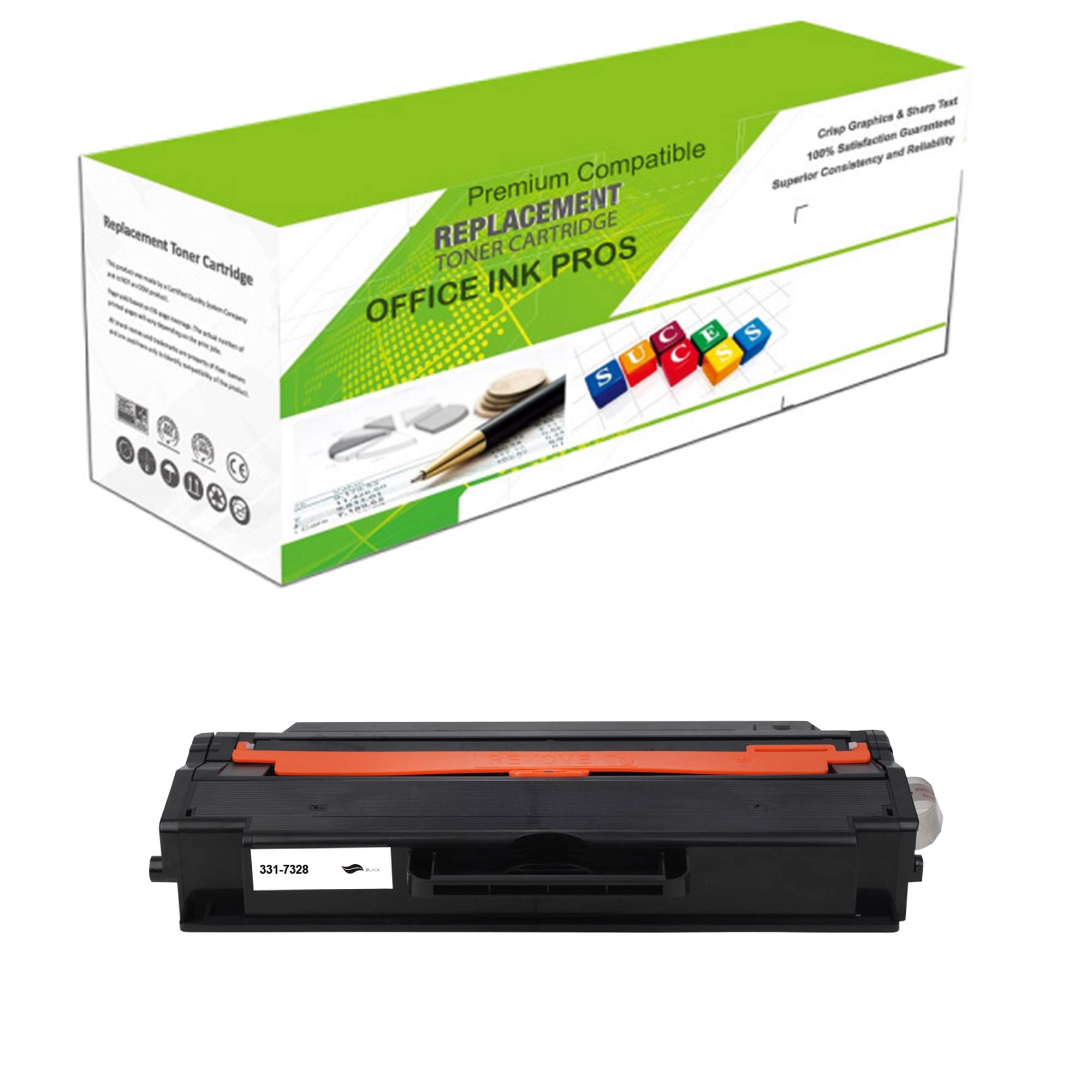 ABT Compatible Toner Cartridge Replacement for Dell 331-7328 – High Yield Black