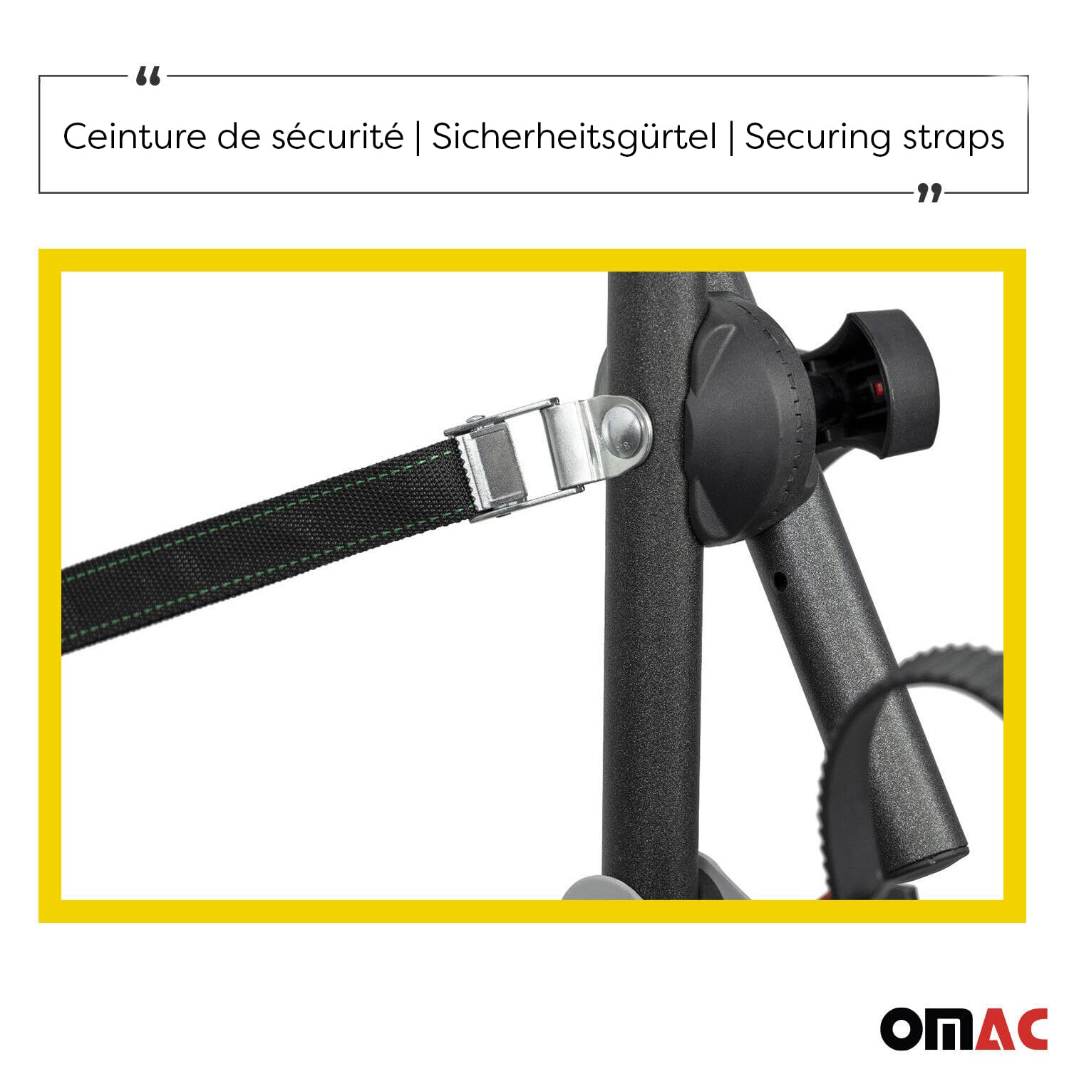 Menabo Portabicicletas 3 bicicletas compatible con VW Tiguan/Allspace 2007-2025 aluminio negro plata