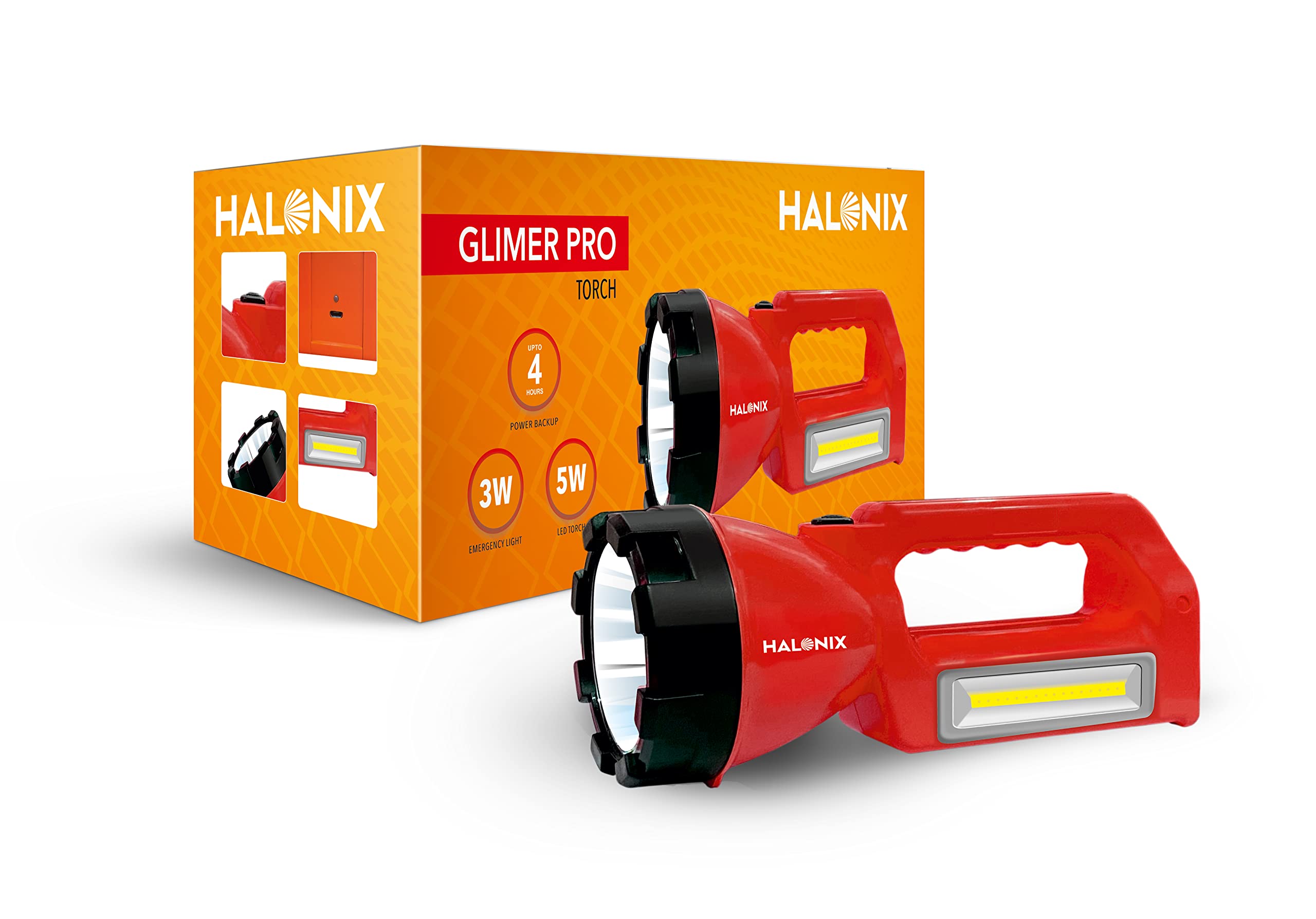 Halonix ADD-ON GLIMER PRO Torch 5W RC (B0B4RSTFDV) Amazon Price History, Amazon Price Tracker
