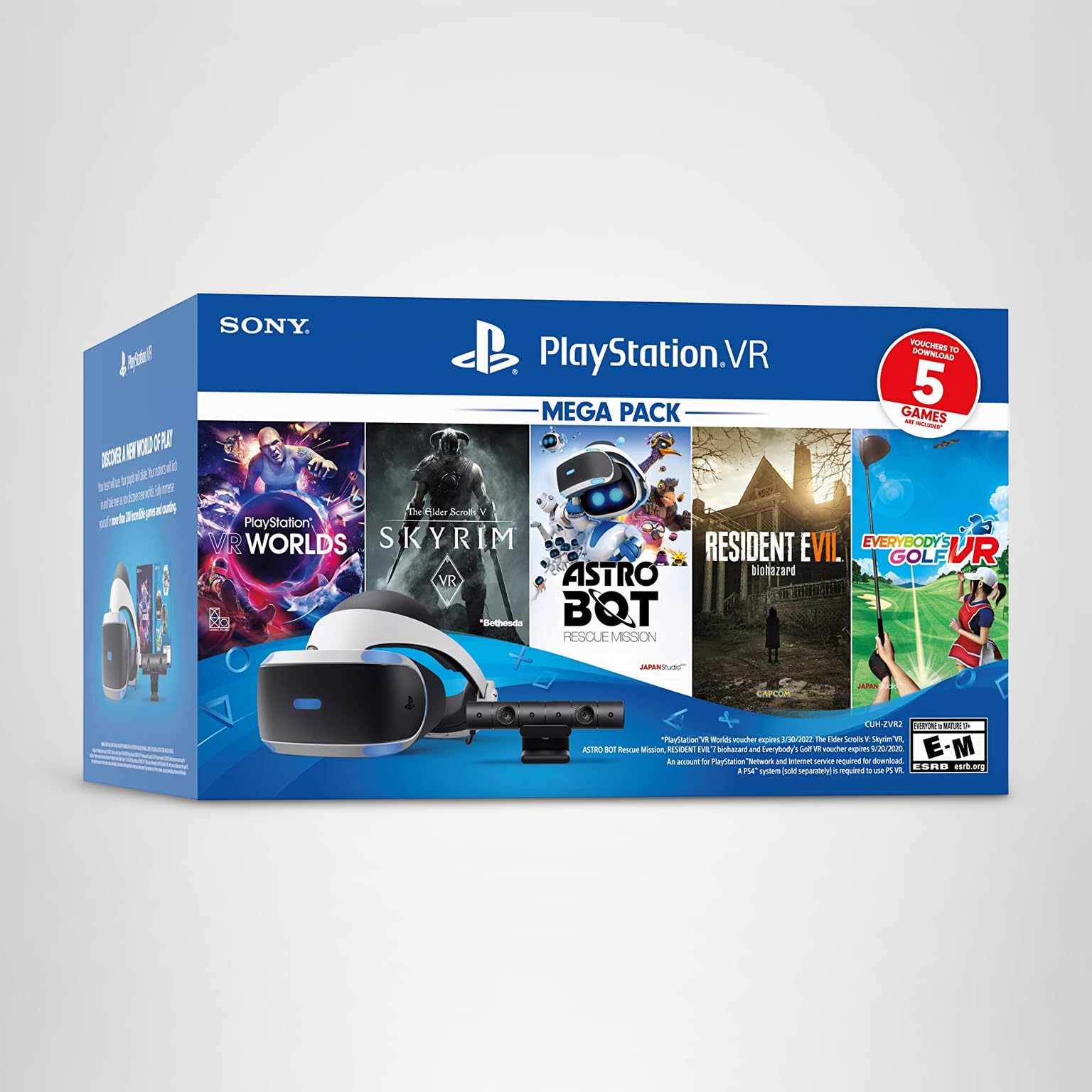 Amazon.com: Playstation VR Bundle Five Game Pack : Video Games
