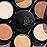 Glo Skin Beauty Pressed Base Powder Foundation Makeup (Natural Dark) - Flawless Coverage for a Radiant Natural, Second-Skin Finish