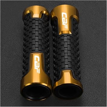 For CBF 500 600 600S 1000 CBF600 CBF1000 CBF500 CB600S CBF125 Motorcycle 7/8"22MM Handlebar Grips Handle Bar Cap End PlugsGold