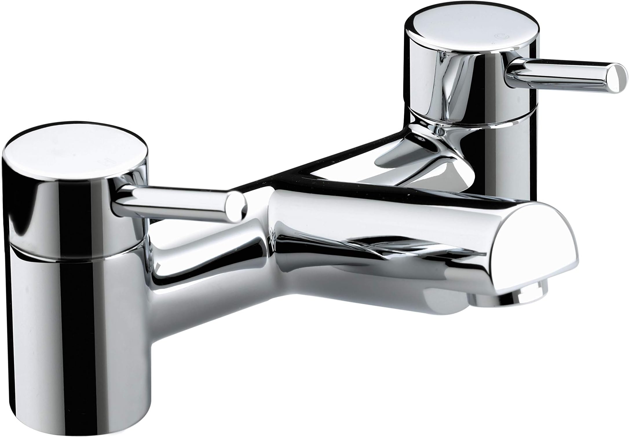 Bristan Prism Bathroom Taps, chrome bath filler tap