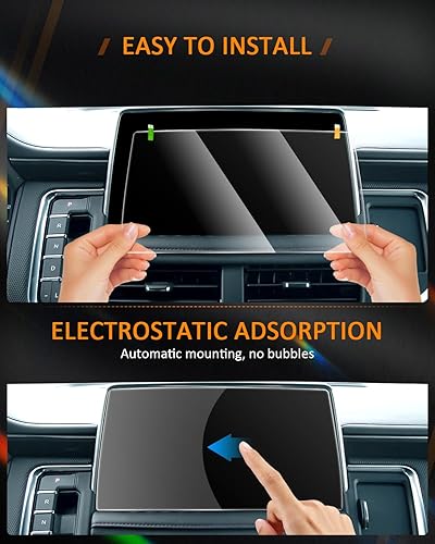 Vista 352 de CDEFG Cristal templado para Chevrolet Silverado/GMC Sierra 2025, pantalla táctil de 13.4 pulgadas, accesorios para Chevy Silverado/Sierra 1500