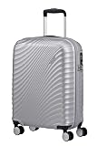 American Tourister Jetglam Spinner S Bagaglio a Mano, 55 cm, 35.5 Litri, Argento...