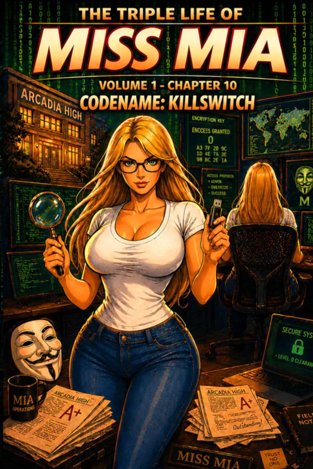 The Triple Life of Miss Mia: Volume 1- Chapter 10: Codename: Killswitch