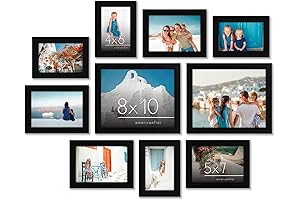 Americanflat Removable Self-Sticking InstaMount Repositionable Peel and Stick Photo Tiles