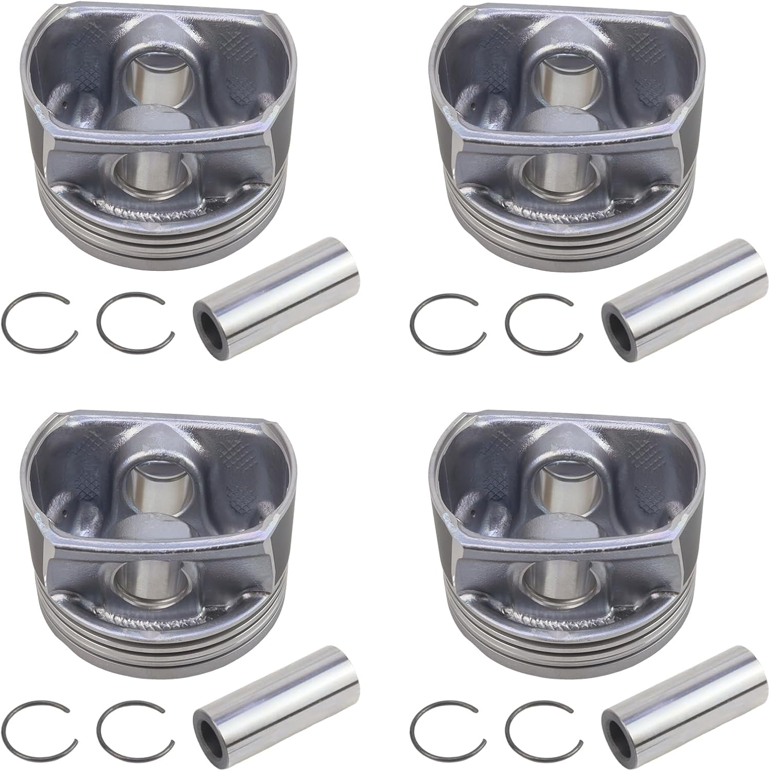 11257566019 Engine Piston Assembly, Suitable 2007-2010 for BMW Mini 1.6T Cooper S R55 R56 R57, Replace 11257540609 8744480030 8771806 8781650052 0628T4