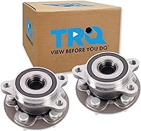Vista 259 de TRQ Par de conjunto de cubo de cojinete de rueda delantera izquierda derecha, 2 piezas compatible con Lexus GX460 2003-2009 GX470 2003-2023 Toyota