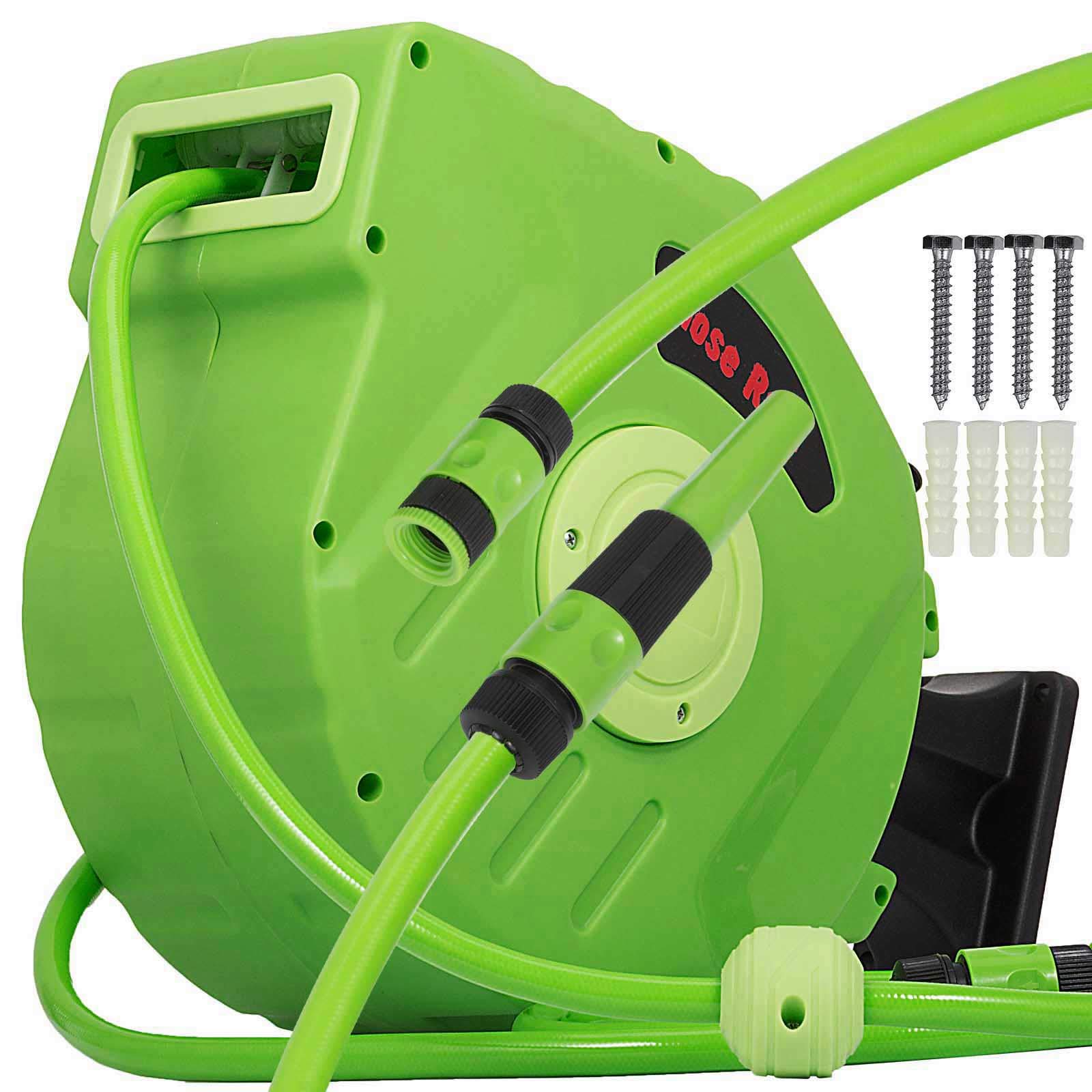 Buy FlowerW Retractable Hose Reel 20M Wall ed Retractable Garden Hose