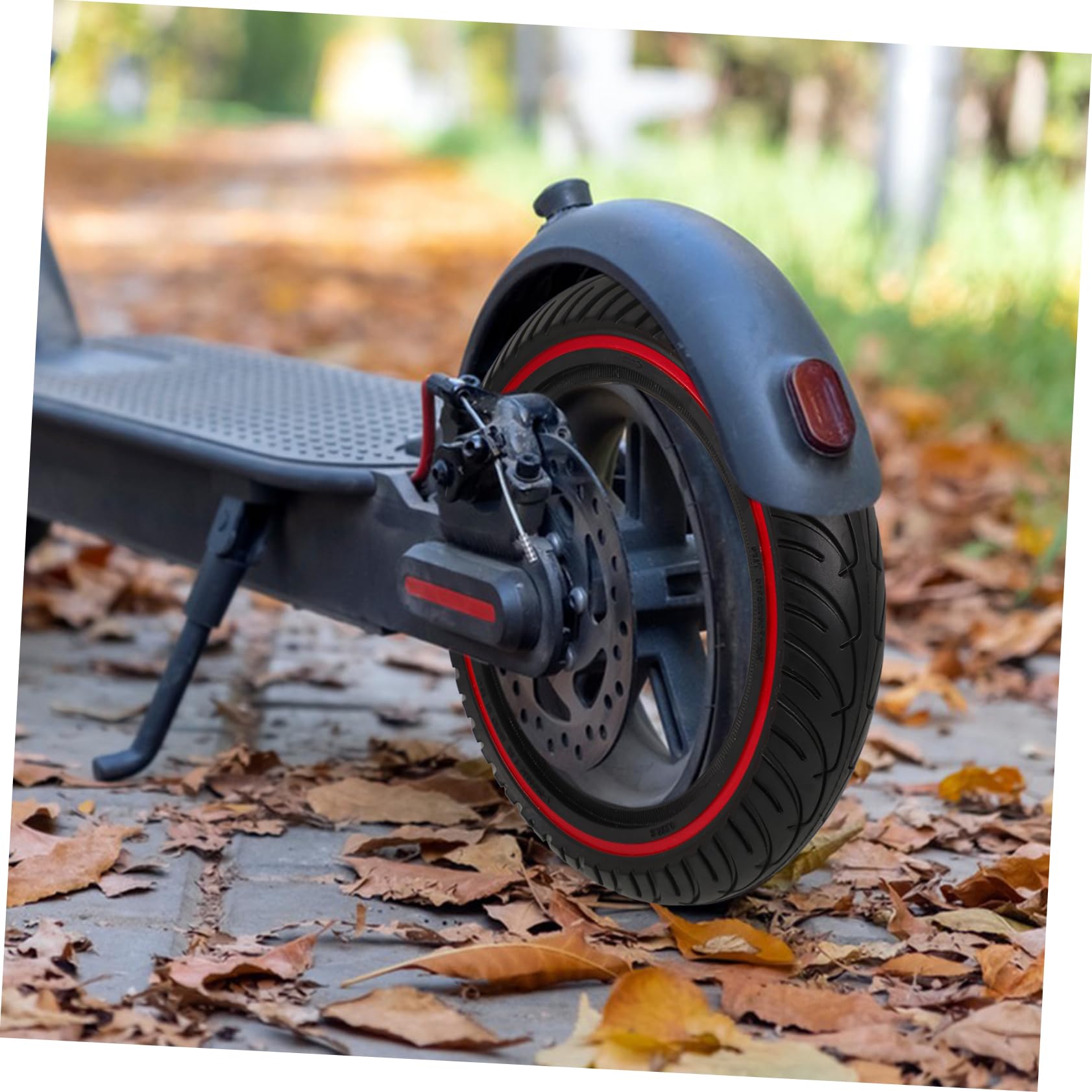 ibasenice Roue de Trottinette Électrique 8.5 Pneu en Polyuréthane Remplacement Facile Accessoire pour M365/Pro/1S Conduite Sûre Toutes Surfaces