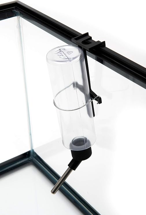 Lixit 8 Ounce Aquarium and Wire Cage Water Bottle for Mice, Hamsters and Other Small Animals (Pack of 1)