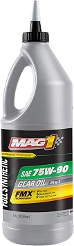 MAG 1 62378 Full Synthetic SAE 75W-90 GL-5 Gear Oil - 1 Quart