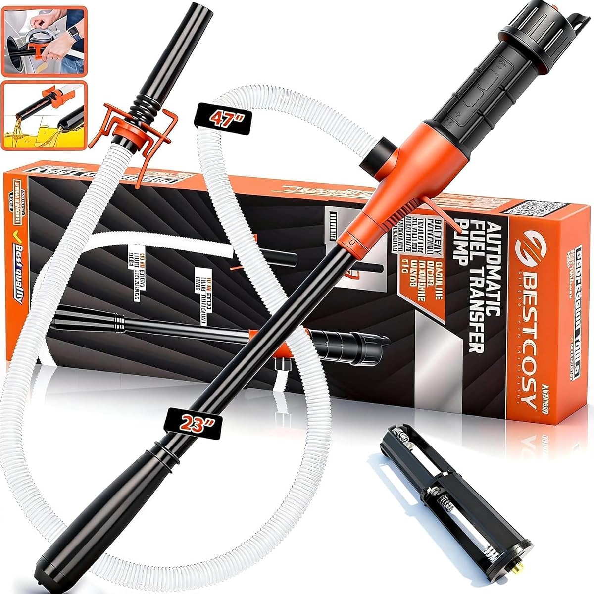 Portable Cordless Fuel Transfer Pump